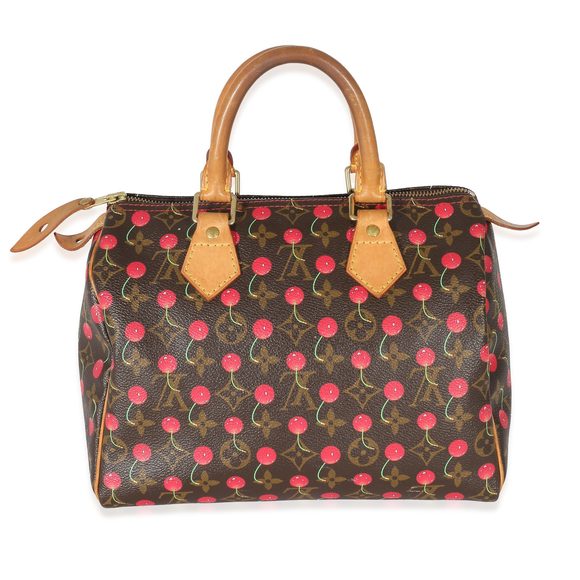 Louis Vuitton x Takashi Murakami Cerises Monogram Canvas Speedy 25 - Picture 3 of 3